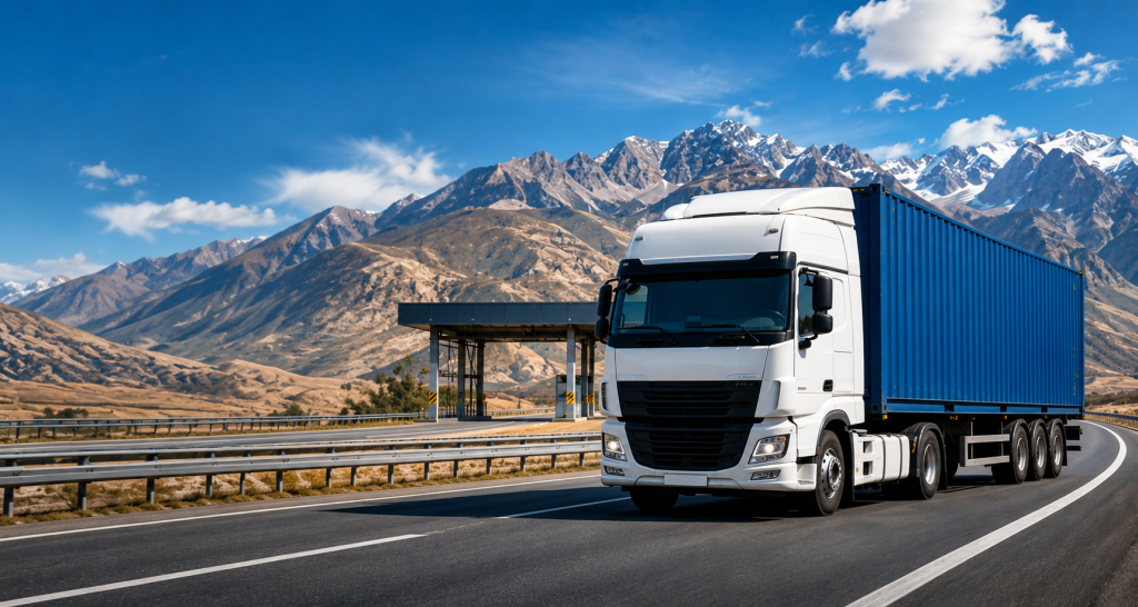 Pokistonda TIR yuk avtomobillari parki logistikasi